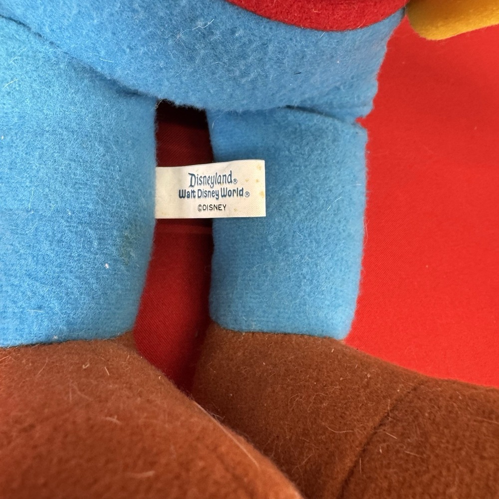 Vintage Disneyland Walt Disney World Goofy Plush Doll Stuffed Animal Toy - Picture 3 of 4
